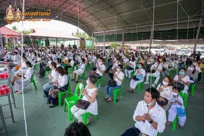 ประมวลภาพพิธีเททองหล่อพระพุทธชินราชจำลอง วัดจุฬามณี ปี ๒๕๖๓