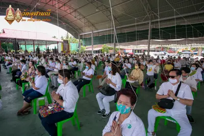 ประมวลภาพพิธีเททองหล่อพระพุทธชินราชจำลอง วัดจุฬามณี ปี ๒๕๖๓