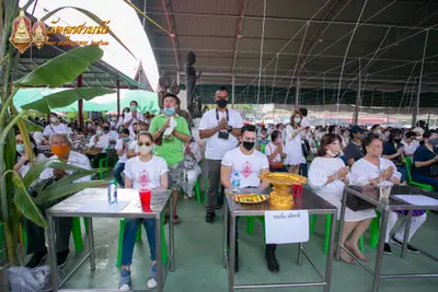 ประมวลภาพพิธีเททองหล่อพระพุทธชินราชจำลอง วัดจุฬามณี ปี ๒๕๖๓
