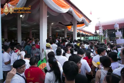 ประมวลภาพพิธีเททองหล่อพระพุทธชินราชจำลอง วัดจุฬามณี ปี ๒๕๖๓