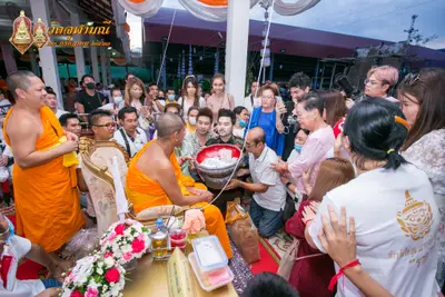 ประมวลภาพพิธีเททองหล่อพระพุทธชินราชจำลอง วัดจุฬามณี ปี ๒๕๖๓