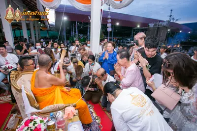ประมวลภาพพิธีเททองหล่อพระพุทธชินราชจำลอง วัดจุฬามณี ปี ๒๕๖๓