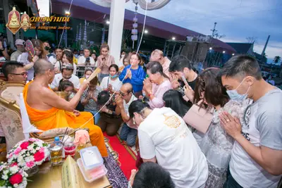 ประมวลภาพพิธีเททองหล่อพระพุทธชินราชจำลอง วัดจุฬามณี ปี ๒๕๖๓