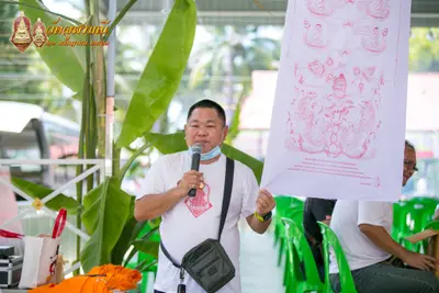 ประมวลภาพพิธีเททองหล่อพระพุทธชินราชจำลอง วัดจุฬามณี ปี ๒๕๖๓