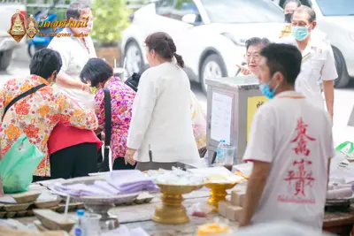 ประมวลภาพพิธีเททองหล่อพระพุทธชินราชจำลอง วัดจุฬามณี ปี ๒๕๖๓