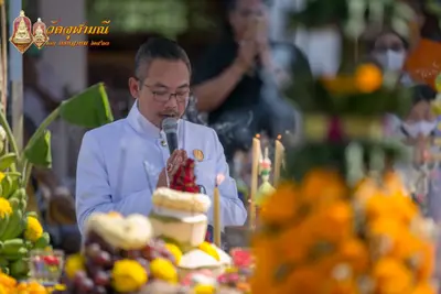 ประมวลภาพพิธีเททองหล่อพระพุทธชินราชจำลอง วัดจุฬามณี ปี ๒๕๖๓