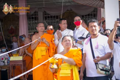 ประมวลภาพพิธีเททองหล่อพระพุทธชินราชจำลอง วัดจุฬามณี ปี ๒๕๖๓