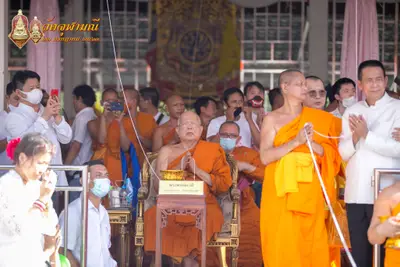 ประมวลภาพพิธีเททองหล่อพระพุทธชินราชจำลอง วัดจุฬามณี ปี ๒๕๖๓