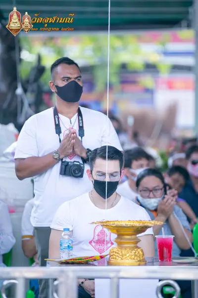 ประมวลภาพพิธีเททองหล่อพระพุทธชินราชจำลอง วัดจุฬามณี ปี ๒๕๖๓