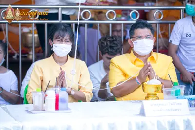 ประมวลภาพพิธีเททองหล่อพระพุทธชินราชจำลอง วัดจุฬามณี ปี ๒๕๖๓