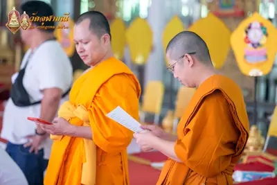 ประมวลภาพพิธีเททองหล่อพระพุทธชินราชจำลอง วัดจุฬามณี ปี ๒๕๖๓