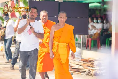 ประมวลภาพพิธีเททองหล่อพระพุทธชินราชจำลอง วัดจุฬามณี ปี ๒๕๖๓