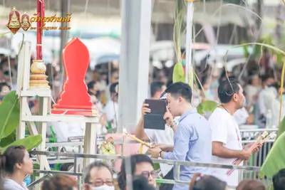ประมวลภาพพิธีเททองหล่อพระพุทธชินราชจำลอง วัดจุฬามณี ปี ๒๕๖๓