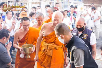ประมวลภาพพิธีเททองหล่อพระพุทธชินราชจำลอง วัดจุฬามณี ปี ๒๕๖๓