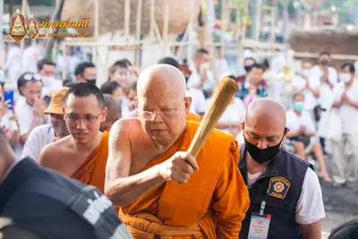 ประมวลภาพพิธีเททองหล่อพระพุทธชินราชจำลอง วัดจุฬามณี ปี ๒๕๖๓