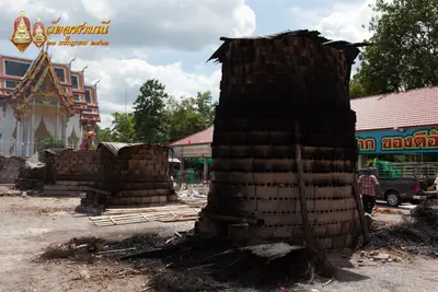 ประมวลภาพพิธีเททองหล่อพระพุทธชินราชจำลอง วัดจุฬามณี ปี ๒๕๖๓