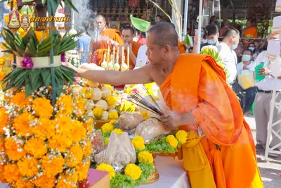 ประมวลภาพพิธีเททองหล่อพระพุทธชินราชจำลอง วัดจุฬามณี ปี ๒๕๖๓