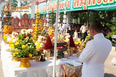 ประมวลภาพพิธีเททองหล่อพระพุทธชินราชจำลอง วัดจุฬามณี ปี ๒๕๖๓