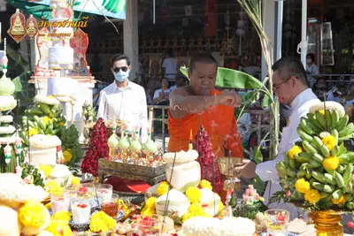 ประมวลภาพพิธีเททองหล่อพระพุทธชินราชจำลอง วัดจุฬามณี ปี ๒๕๖๓