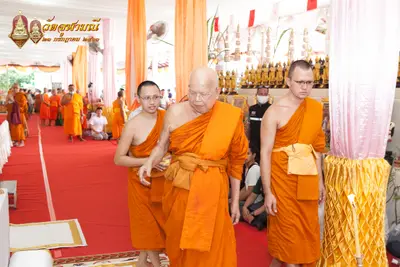 ประมวลภาพพิธีเททองหล่อพระพุทธชินราชจำลอง วัดจุฬามณี ปี ๒๕๖๓