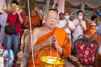 ประมวลภาพพิธีเททองหล่อพระพุทธชินราชจำลอง วัดจุฬามณี ปี ๒๕๖๓