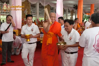 ประมวลภาพพิธีเททองหล่อพระพุทธชินราชจำลอง วัดจุฬามณี ปี ๒๕๖๓