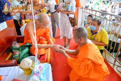 ประมวลภาพพิธีเททองหล่อพระพุทธชินราชจำลอง วัดจุฬามณี ปี ๒๕๖๓