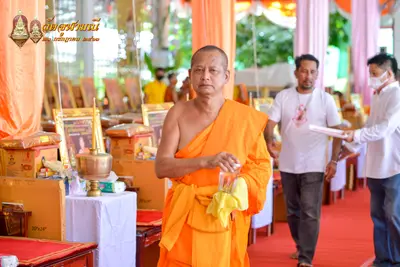 ประมวลภาพพิธีเททองหล่อพระพุทธชินราชจำลอง วัดจุฬามณี ปี ๒๕๖๓