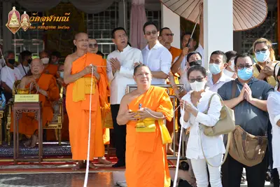 ประมวลภาพพิธีเททองหล่อพระพุทธชินราชจำลอง วัดจุฬามณี ปี ๒๕๖๓
