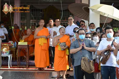 ประมวลภาพพิธีเททองหล่อพระพุทธชินราชจำลอง วัดจุฬามณี ปี ๒๕๖๓