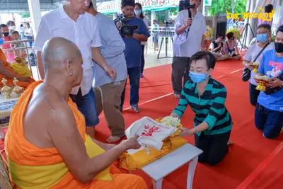 ประมวลภาพงานอายุวัฒนมงคล ๖๔ ปี พระครูโสภิตวิริยาภรณ์ (หลวงพ่ออิฏฐ์) วัดจุฬามณี ๑ สิงหาคม ๒๕๖๓