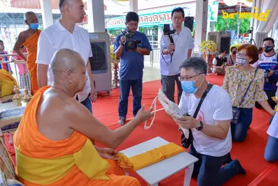 ประมวลภาพงานอายุวัฒนมงคล ๖๔ ปี พระครูโสภิตวิริยาภรณ์ (หลวงพ่ออิฏฐ์) วัดจุฬามณี ๑ สิงหาคม ๒๕๖๓
