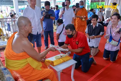 ประมวลภาพงานอายุวัฒนมงคล ๖๔ ปี พระครูโสภิตวิริยาภรณ์ (หลวงพ่ออิฏฐ์) วัดจุฬามณี ๑ สิงหาคม ๒๕๖๓