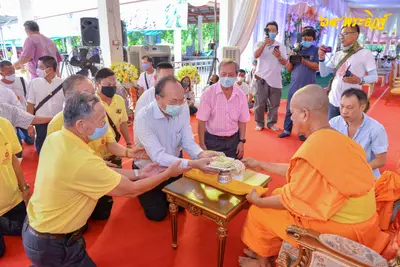 ประมวลภาพงานอายุวัฒนมงคล ๖๔ ปี พระครูโสภิตวิริยาภรณ์ (หลวงพ่ออิฏฐ์) วัดจุฬามณี ๑ สิงหาคม ๒๕๖๓
