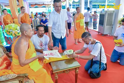 ประมวลภาพงานอายุวัฒนมงคล ๖๔ ปี พระครูโสภิตวิริยาภรณ์ (หลวงพ่ออิฏฐ์) วัดจุฬามณี ๑ สิงหาคม ๒๕๖๓