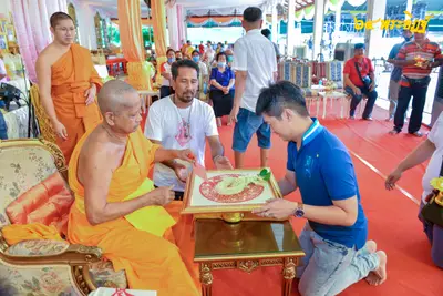 ประมวลภาพงานอายุวัฒนมงคล ๖๔ ปี พระครูโสภิตวิริยาภรณ์ (หลวงพ่ออิฏฐ์) วัดจุฬามณี ๑ สิงหาคม ๒๕๖๓