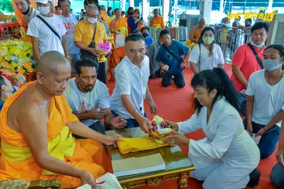 ประมวลภาพงานอายุวัฒนมงคล ๖๔ ปี พระครูโสภิตวิริยาภรณ์ (หลวงพ่ออิฏฐ์) วัดจุฬามณี ๑ สิงหาคม ๒๕๖๓