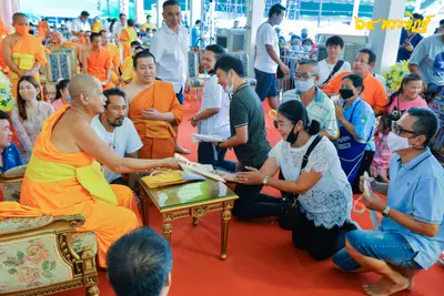 ประมวลภาพงานอายุวัฒนมงคล ๖๔ ปี พระครูโสภิตวิริยาภรณ์ (หลวงพ่ออิฏฐ์) วัดจุฬามณี ๑ สิงหาคม ๒๕๖๓
