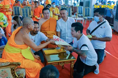 ประมวลภาพงานอายุวัฒนมงคล ๖๔ ปี พระครูโสภิตวิริยาภรณ์ (หลวงพ่ออิฏฐ์) วัดจุฬามณี ๑ สิงหาคม ๒๕๖๓
