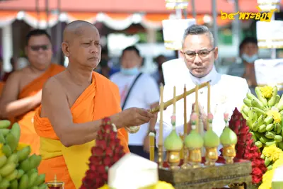 ประมวลภาพงานอายุวัฒนมงคล ๖๔ ปี พระครูโสภิตวิริยาภรณ์ (หลวงพ่ออิฏฐ์) วัดจุฬามณี ๑ สิงหาคม ๒๕๖๓