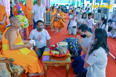 ประมวลภาพงานอายุวัฒนมงคล ๖๔ ปี พระครูโสภิตวิริยาภรณ์ (หลวงพ่ออิฏฐ์) วัดจุฬามณี ๑ สิงหาคม ๒๕๖๓