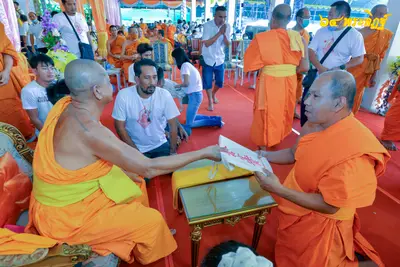 ประมวลภาพงานอายุวัฒนมงคล ๖๔ ปี พระครูโสภิตวิริยาภรณ์ (หลวงพ่ออิฏฐ์) วัดจุฬามณี ๑ สิงหาคม ๒๕๖๓