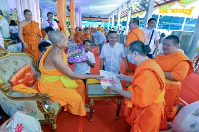 ประมวลภาพงานอายุวัฒนมงคล ๖๔ ปี พระครูโสภิตวิริยาภรณ์ (หลวงพ่ออิฏฐ์) วัดจุฬามณี ๑ สิงหาคม ๒๕๖๓