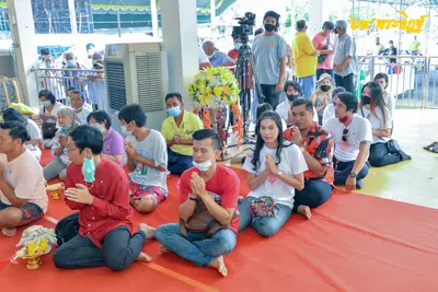 ประมวลภาพงานอายุวัฒนมงคล ๖๔ ปี พระครูโสภิตวิริยาภรณ์ (หลวงพ่ออิฏฐ์) วัดจุฬามณี ๑ สิงหาคม ๒๕๖๓