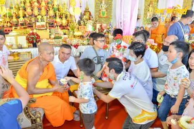 ประมวลภาพงานอายุวัฒนมงคล ๖๔ ปี พระครูโสภิตวิริยาภรณ์ (หลวงพ่ออิฏฐ์) วัดจุฬามณี ๑ สิงหาคม ๒๕๖๓
