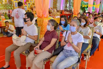 ประมวลภาพงานอายุวัฒนมงคล ๖๔ ปี พระครูโสภิตวิริยาภรณ์ (หลวงพ่ออิฏฐ์) วัดจุฬามณี ๑ สิงหาคม ๒๕๖๓