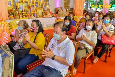 ประมวลภาพงานอายุวัฒนมงคล ๖๔ ปี พระครูโสภิตวิริยาภรณ์ (หลวงพ่ออิฏฐ์) วัดจุฬามณี ๑ สิงหาคม ๒๕๖๓