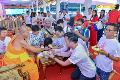 ประมวลภาพงานอายุวัฒนมงคล ๖๔ ปี พระครูโสภิตวิริยาภรณ์ (หลวงพ่ออิฏฐ์) วัดจุฬามณี ๑ สิงหาคม ๒๕๖๓