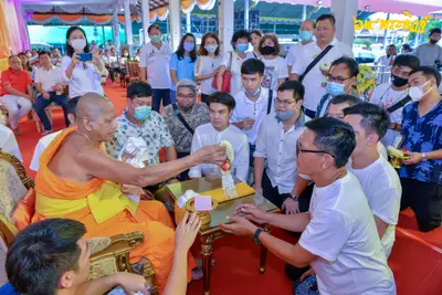 ประมวลภาพงานอายุวัฒนมงคล ๖๔ ปี พระครูโสภิตวิริยาภรณ์ (หลวงพ่ออิฏฐ์) วัดจุฬามณี ๑ สิงหาคม ๒๕๖๓