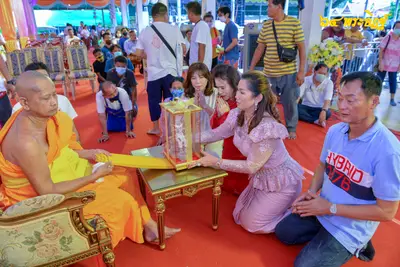 ประมวลภาพงานอายุวัฒนมงคล ๖๔ ปี พระครูโสภิตวิริยาภรณ์ (หลวงพ่ออิฏฐ์) วัดจุฬามณี ๑ สิงหาคม ๒๕๖๓